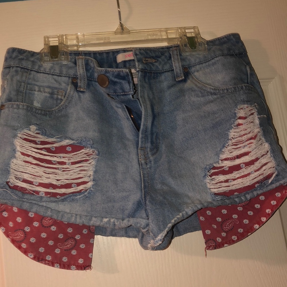 jean shorts